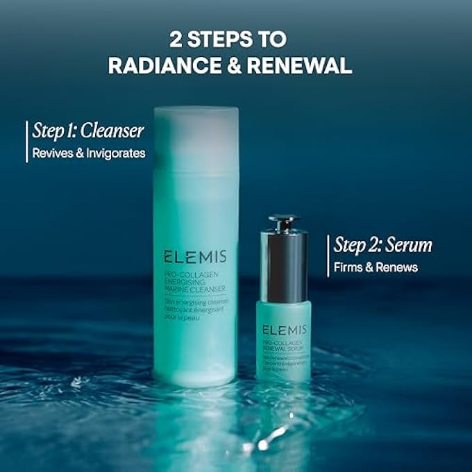 Elemis PRO-COLLAGEN RENEWAL SERUM | RETINOL ALTERNATIVE FACIAL CONCENTRATE REJUVENATES, FIRMS AND REDUCES THE LOOK OF FINE LINES AND WRINKLES | 15 ML - Image 4